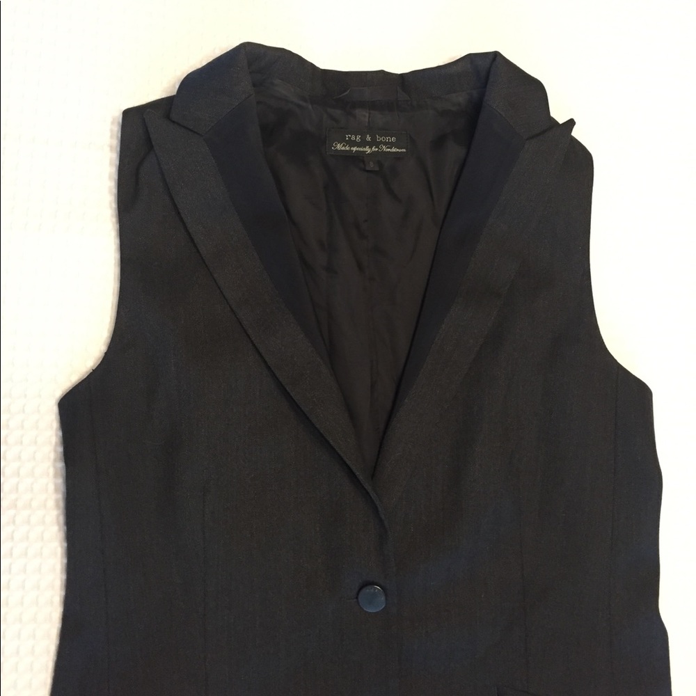 Rag & Bone Dark Grey Vest